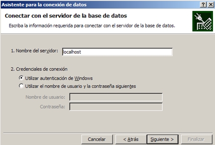 AsistenteConexionServidor