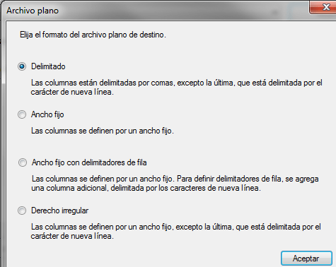TipoArchivoPlano